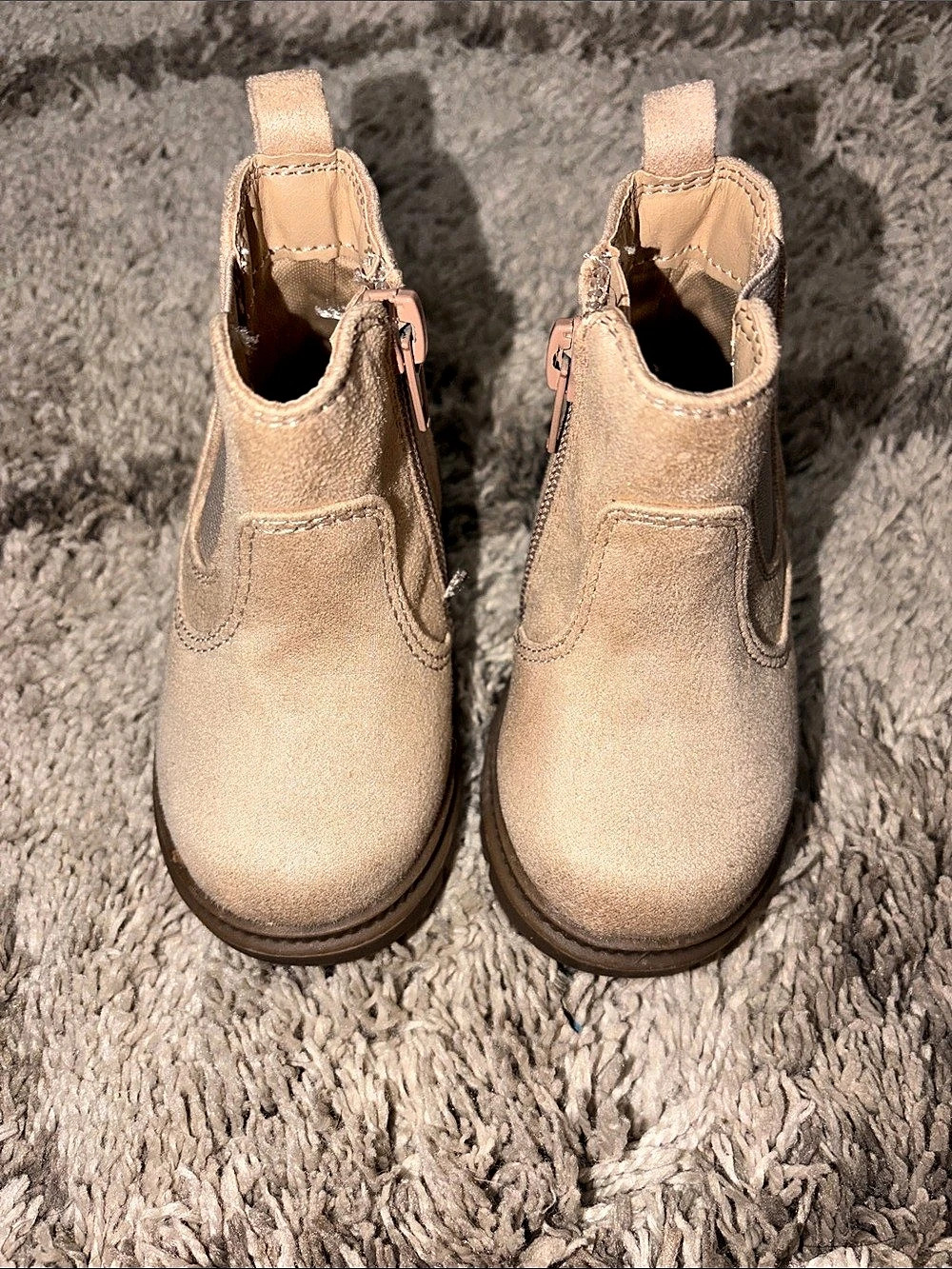 Wonder Nation Kids Brown Ankle Boots